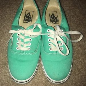 Teal Vans